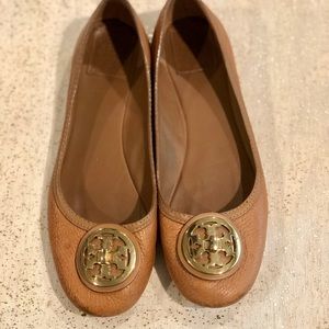 Tory Burch Tan Flats